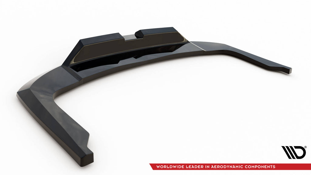 Maxton Design Street+ Mittlerer Diffusor RACE passend für Hyundai Elantra Mk7 schwarz Hochglanz