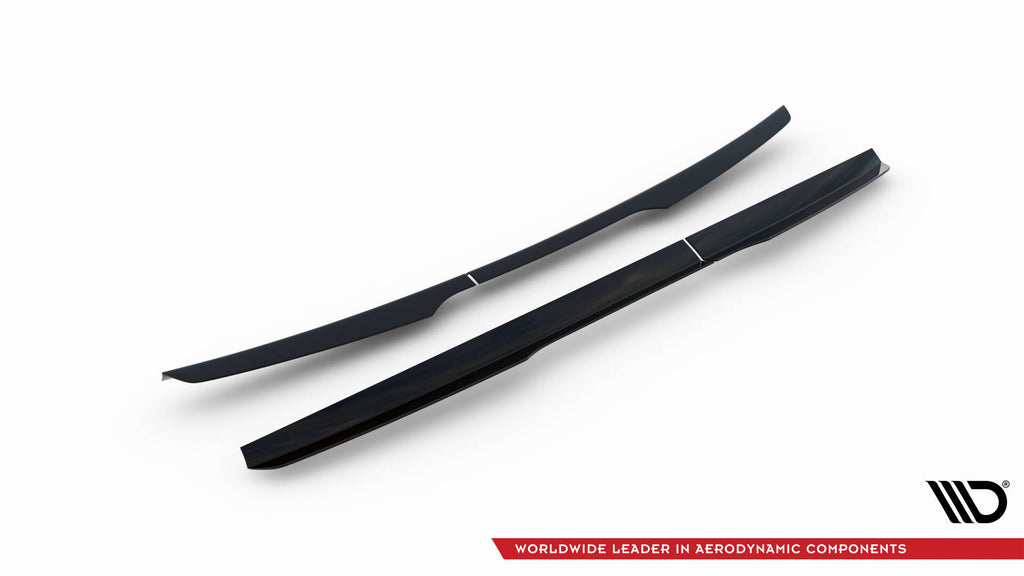 Maxton Design Spoiler CAP passend für Renault Express Mk2 schwarz Hochglanz