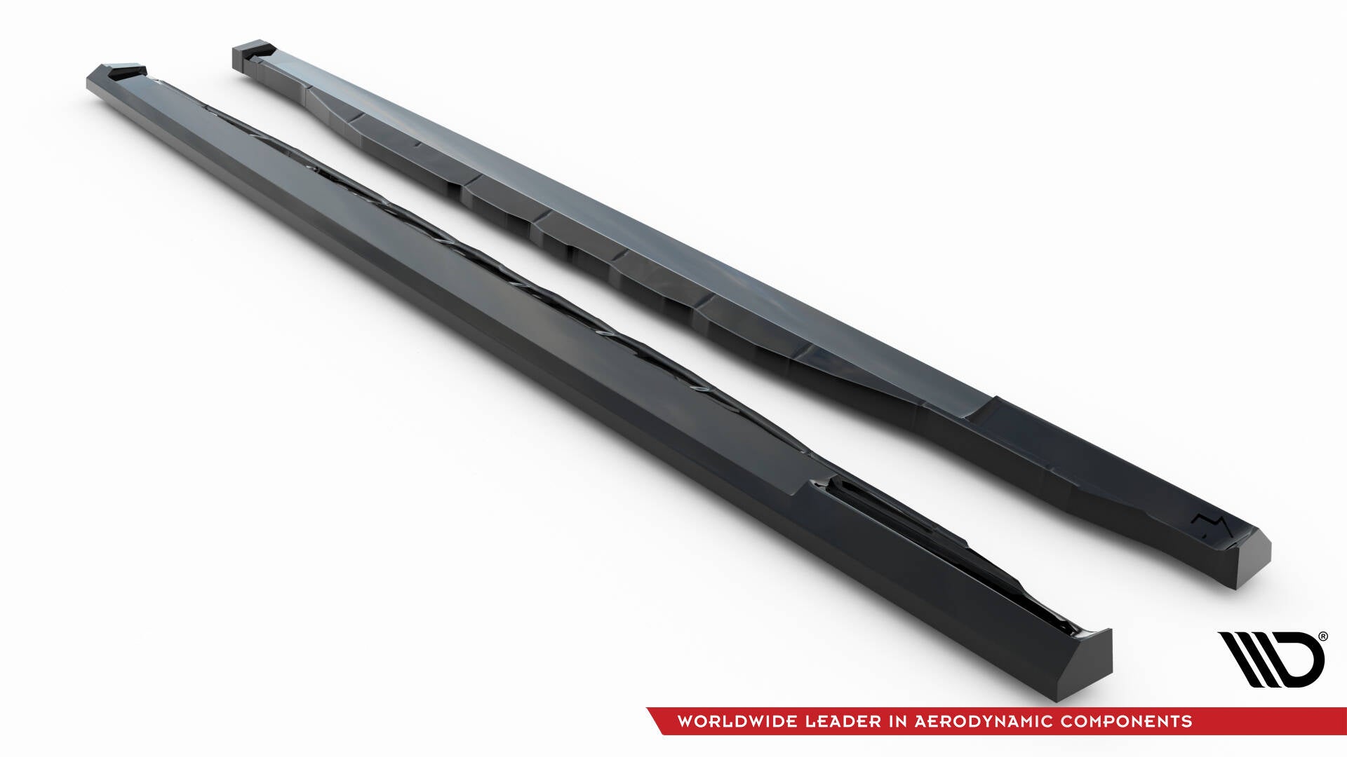 Maxton Design Street+ Seitenschweller Leisten passend für Mazda CX-60 Mk1 schwarz Hochglanz