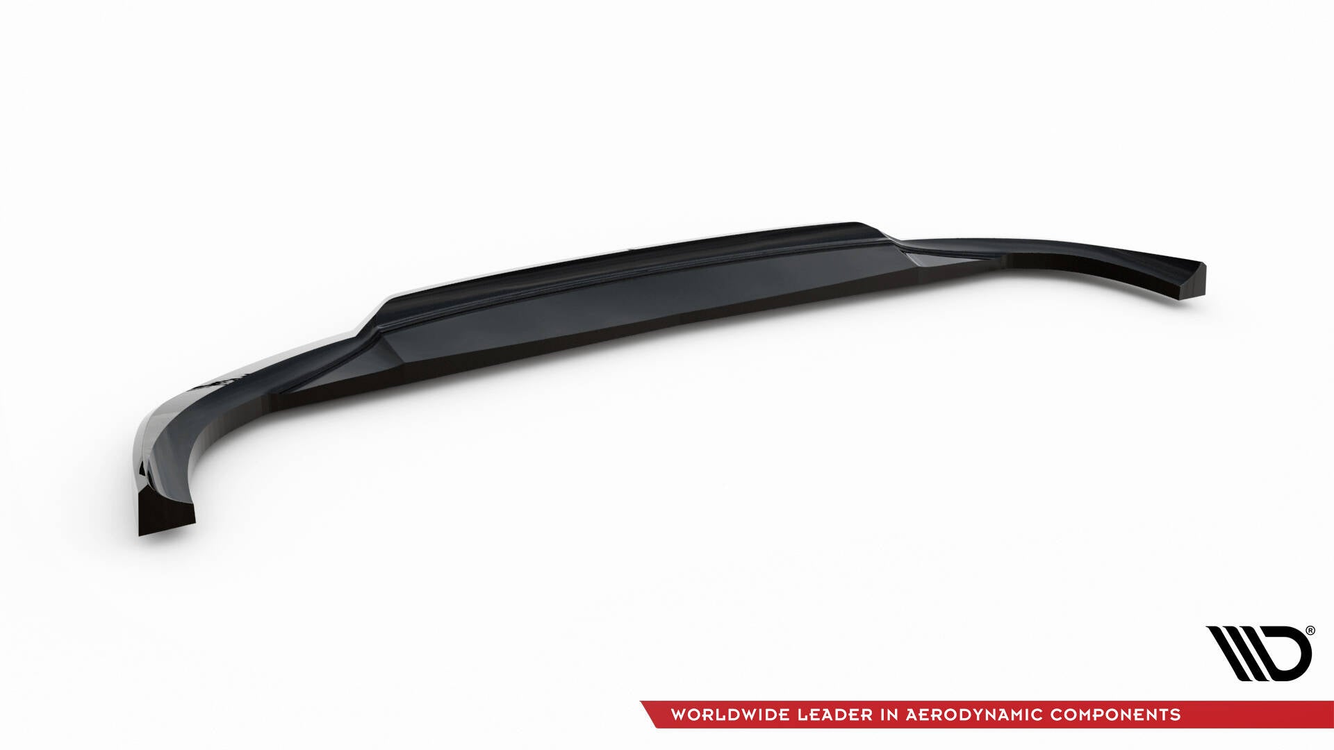 Maxton Design Street+ Spoilerlippe Front Ansatz V.1 passend für VW ID.3 Mk1 schwarz Hochglanz