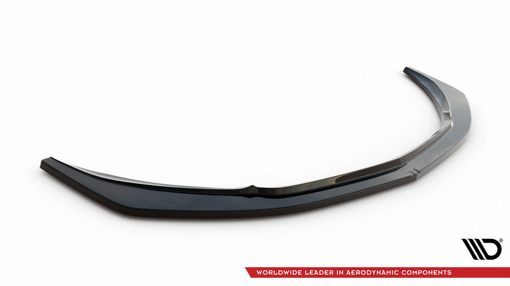 Maxton Design Street+ Spoilerlippe Front Ansatz passend für Mercedes-AMG GT S C190 Facelift schwarz Hochglanz