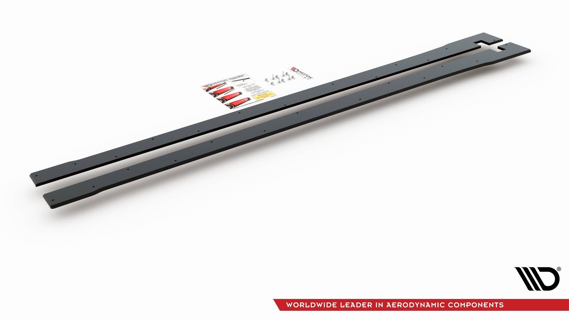 Maxton Design Street Pro Street+ Seitenschweller Leisten V.2 passend für Honda Civic Type-R Mk10 / Mk10 Facelift