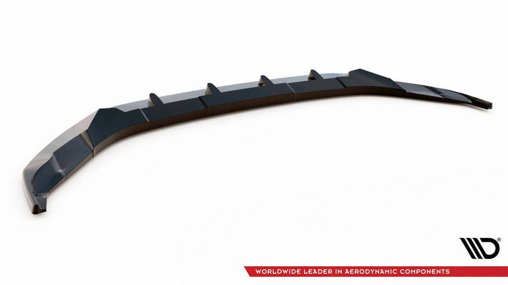 Maxton Design Front Ansatz V.1 für Volkswagen Atlas Cross Sport schwarz matt