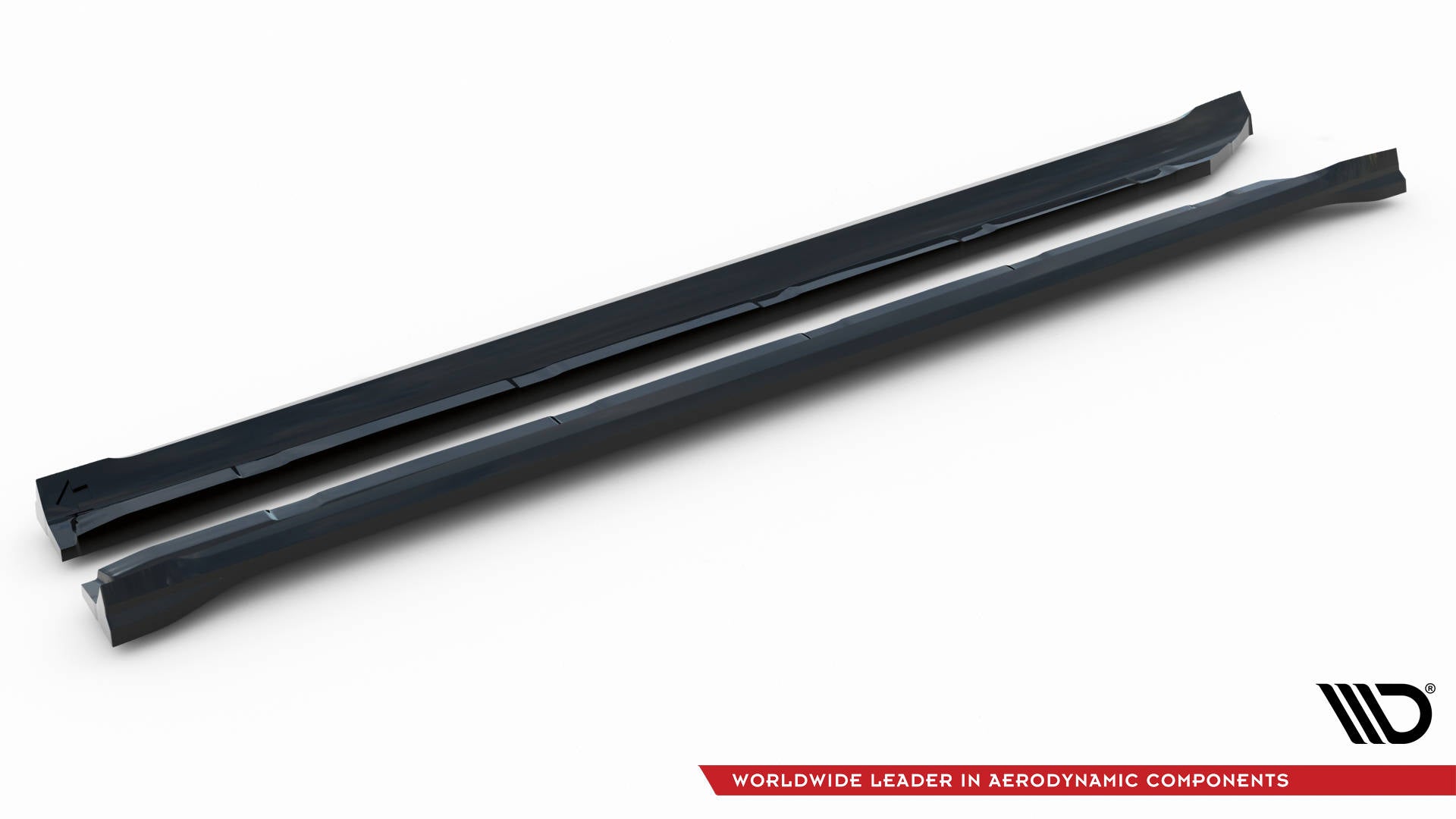Maxton Design Street+ Seitenschweller Leisten passend für V.1 passend für Porsche Cayenne SUV / Coupe Mk3 Facelift schwarz Hochglanz