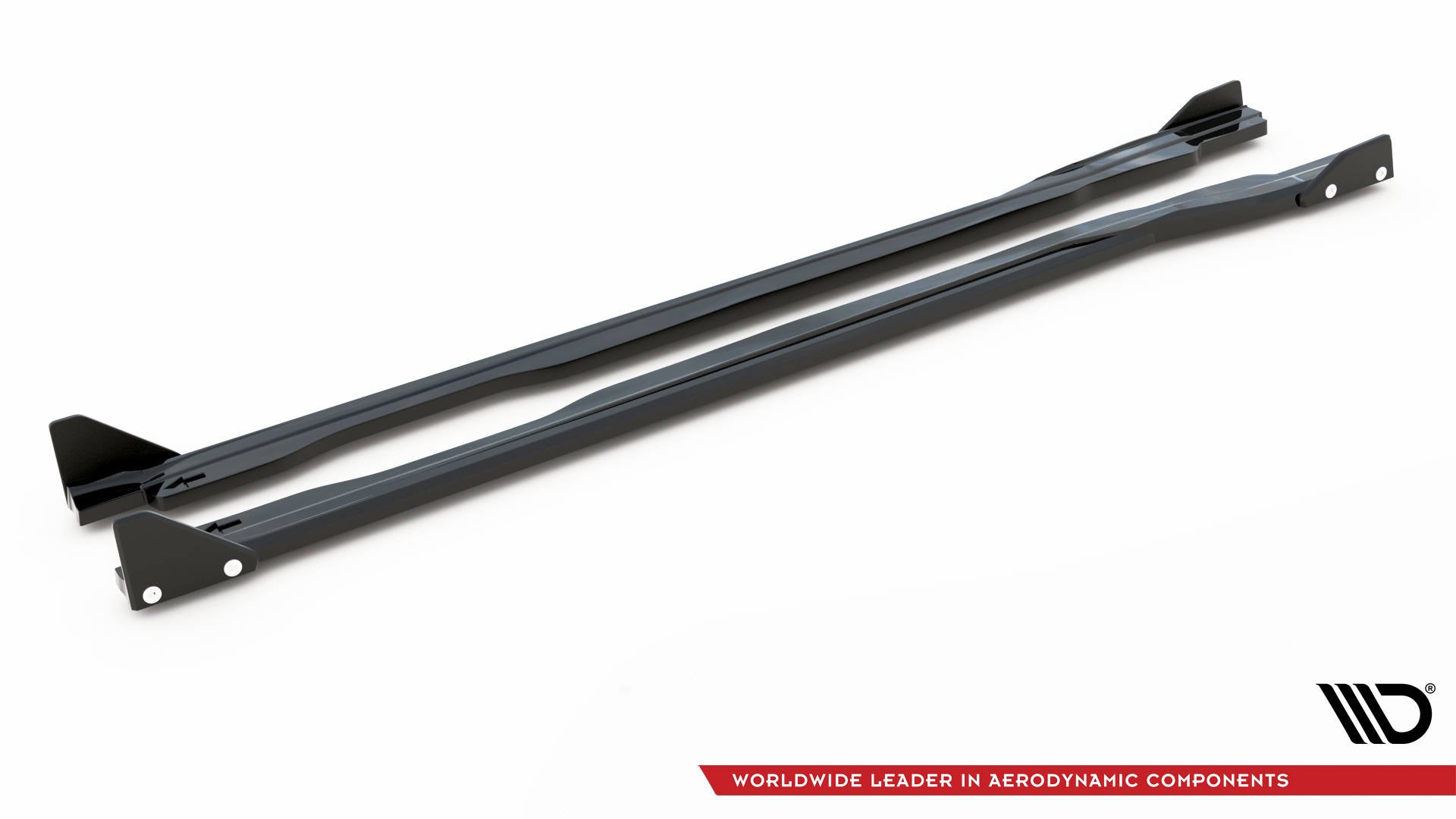 Maxton Design Street+ Seitenschweller Leisten passend für V.1 + Flaps passend für Honda Civic Type-R Mk 11