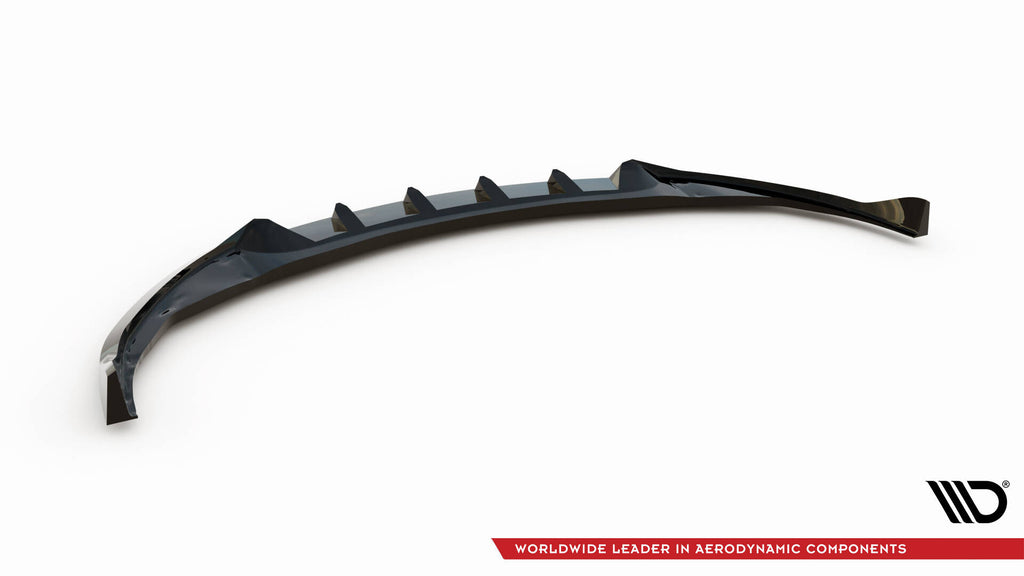 Maxton Design Street+ Spoilerlippe Front Ansatz V.2 passend für BMW Z4 E89 schwarz Hochglanz