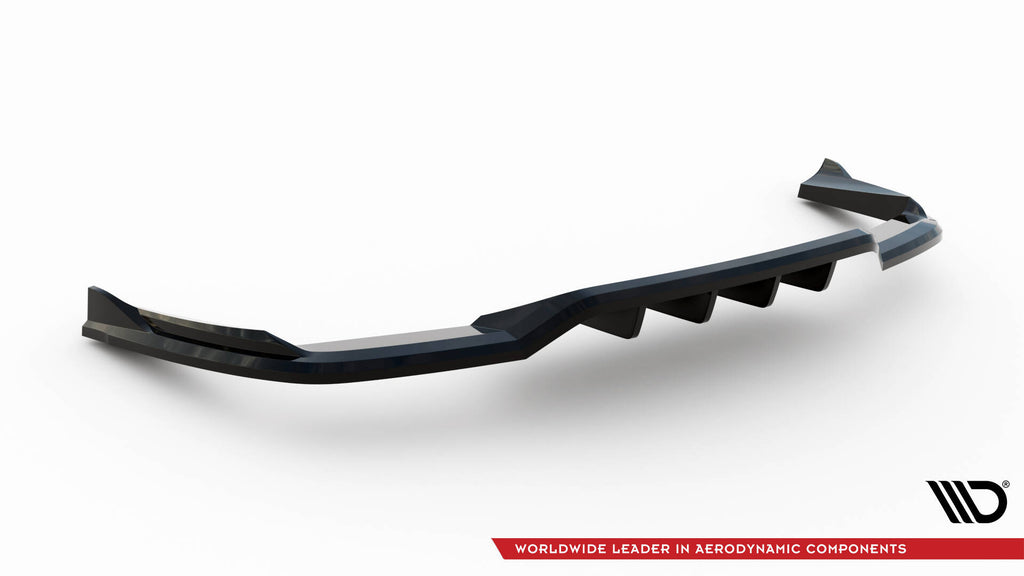 Maxton Design Street+ Mittlerer Diffusor RACE passend für Bentley Bentayga Mk1 schwarz Hochglanz