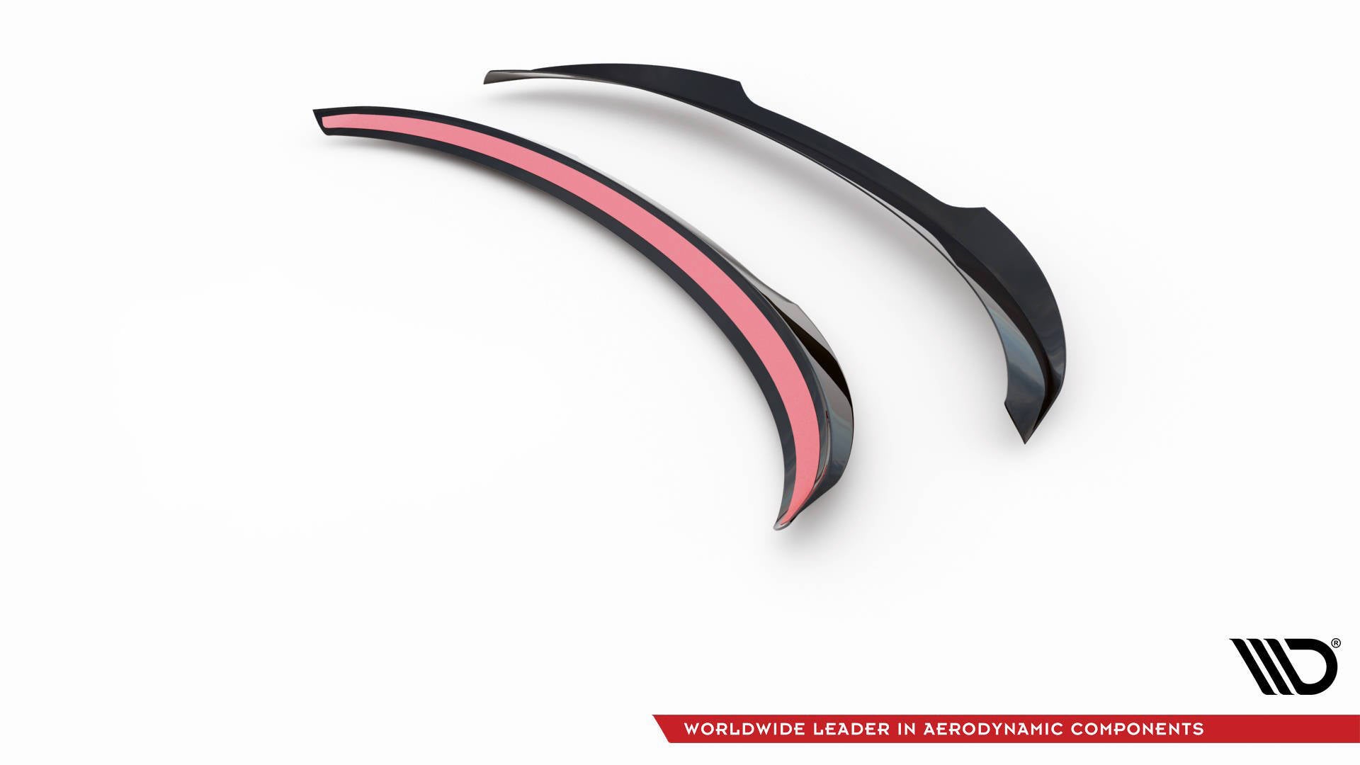 Maxton Design Spoiler CAP passend für Ford Focus Vignale Kombi Mk4 schwarz Hochglanz