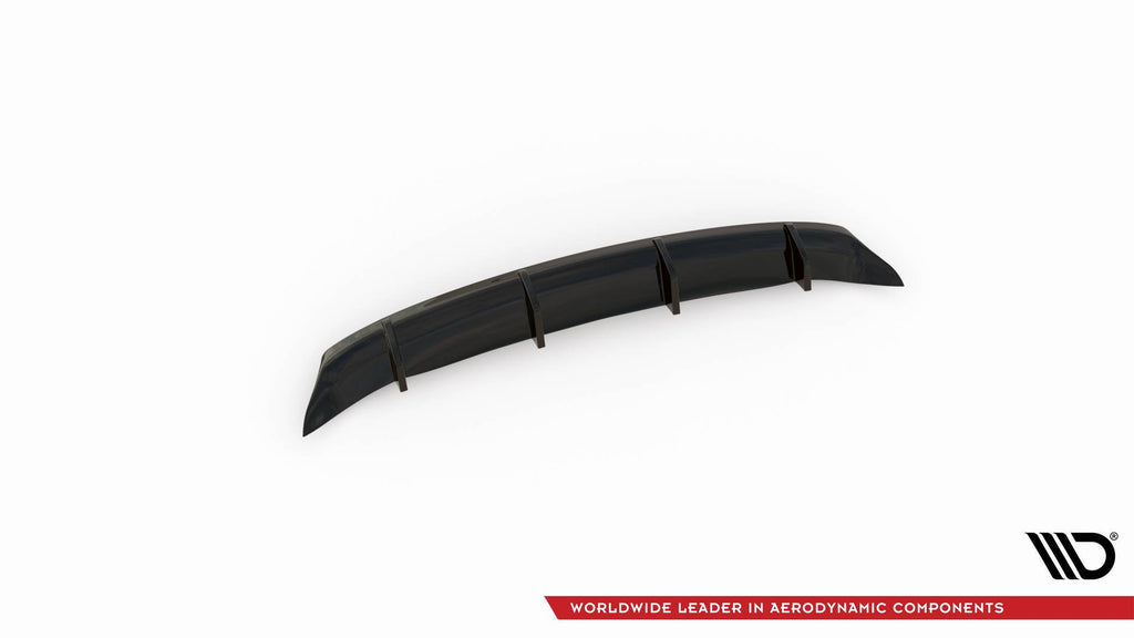 Maxton Design Diffusor Heck Ansatz passend für Lexus IS F Mk2 schwarz Hochglanz