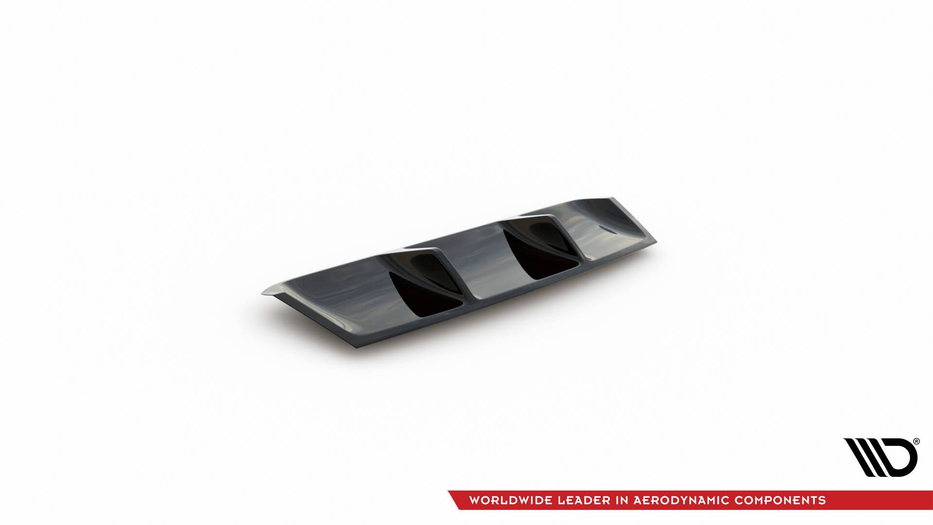 Maxton Design Diffusor Heck Ansatz V.1 passend für Skoda Superb Liftback / Combi Mk3 schwarz Hochglanz