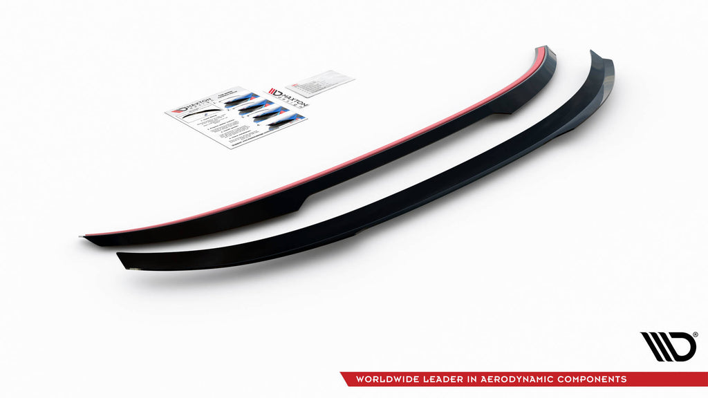 Maxton Design Spoiler CAP passend für BMW 2 Gran Coupe M-Paket F44 schwarz Hochglanz