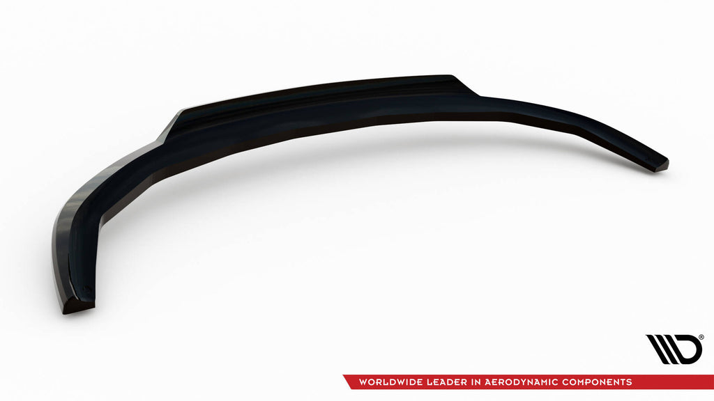 Maxton Design Street+ Spoilerlippe Front Ansatz passend für Chrysler Pacifica Mk2 Facelift schwarz Hochglanz