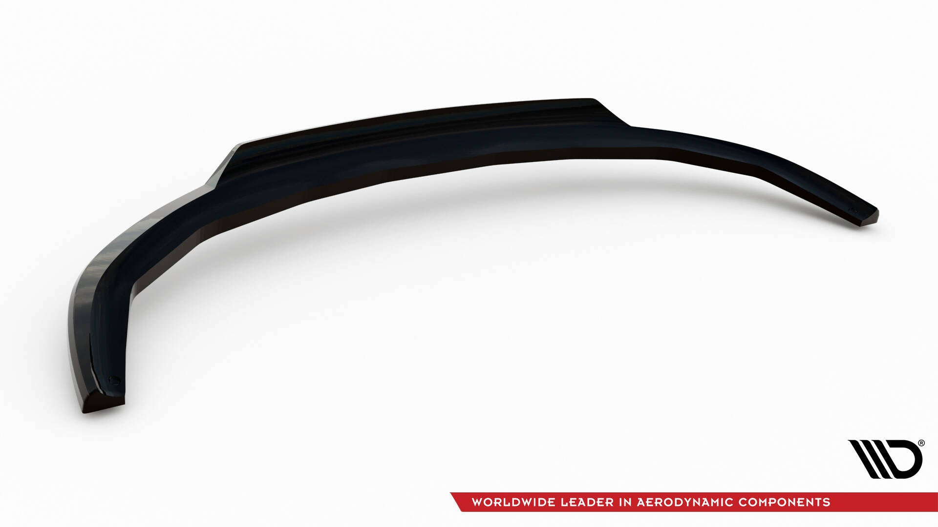 Maxton Design Street+ Spoilerlippe Front Ansatz passend für Chrysler Pacifica Mk2 Facelift schwarz Hochglanz