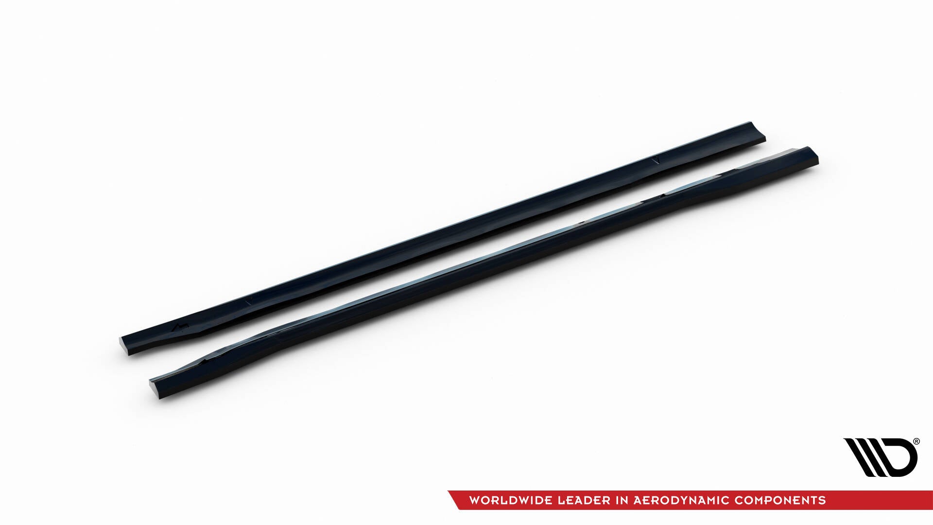 Maxton Design Street+ Seitenschweller Leisten passend für Ford Kuga ST-Line Mk2 Facelift schwarz Hochglanz