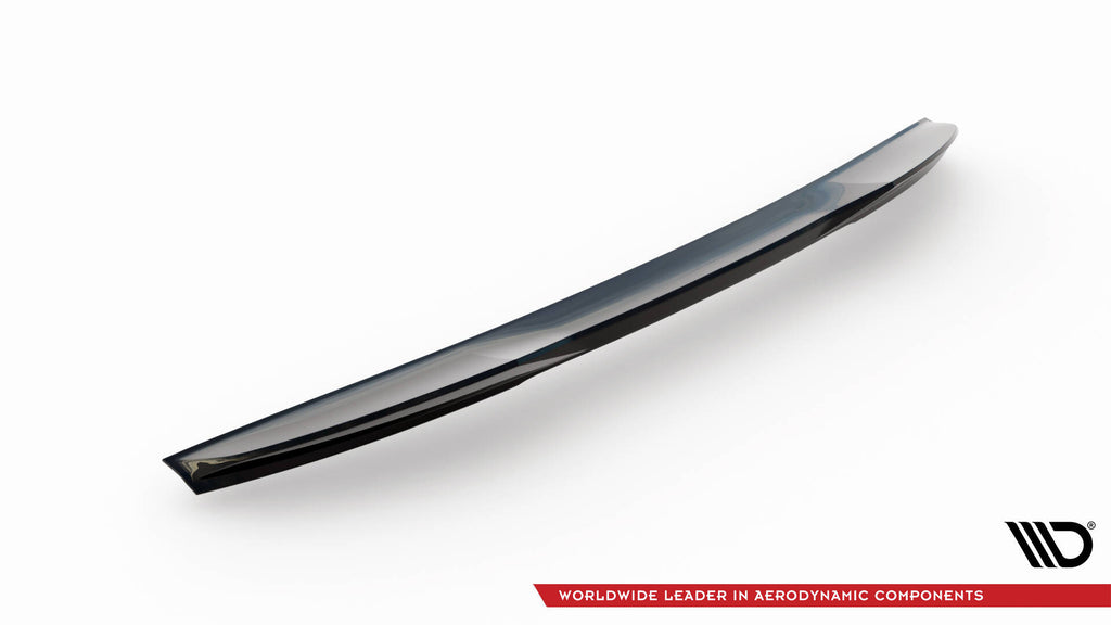 Maxton Design Spoiler CAP 3D passend für BMW 1er M-Paket E82 schwarz Hochglanz