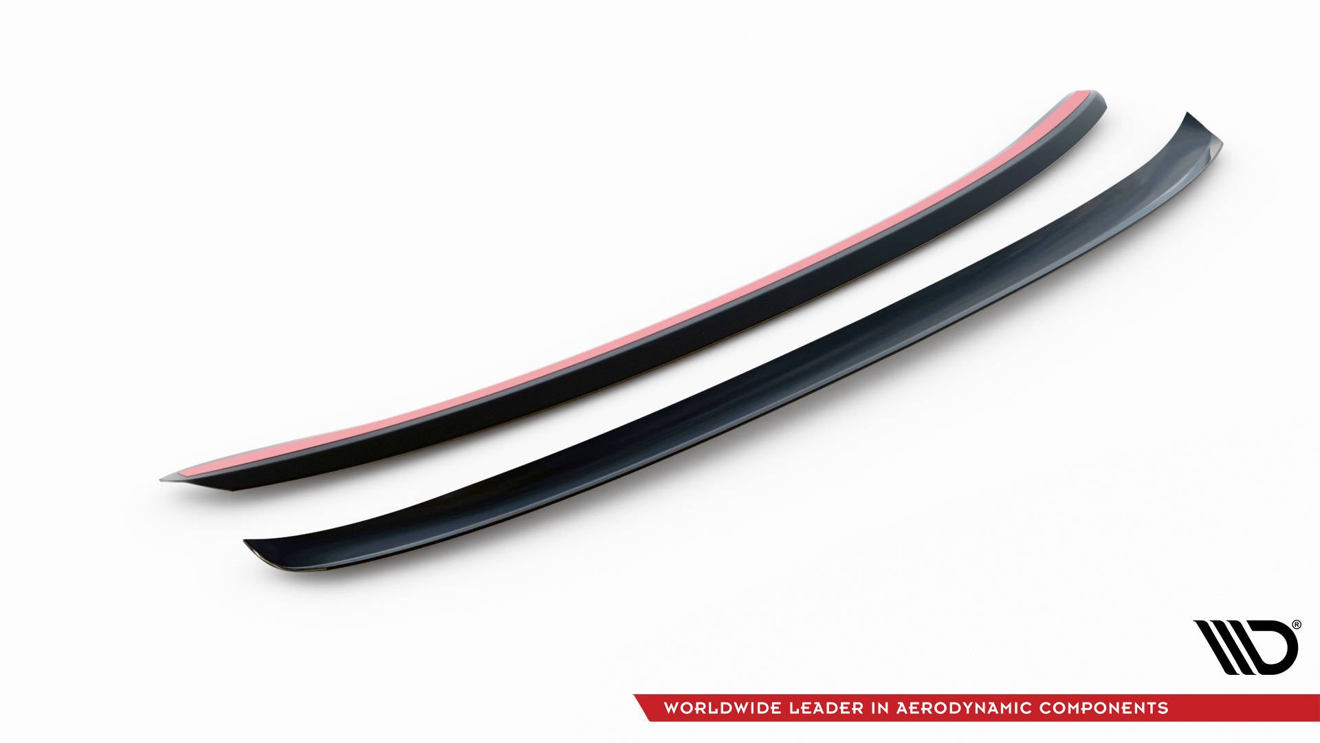 Maxton Design Höher Spoiler CAP passend für Honda Civic Type-R Mk 11 schwarz Hochglanz