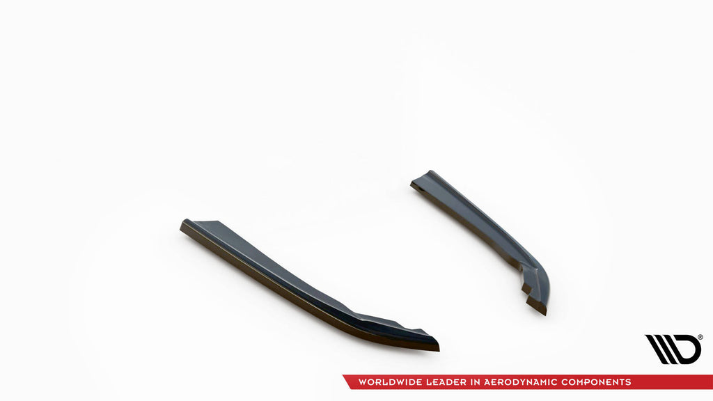 Maxton Design Heck Ansatz Flaps Diffusor V.4 passend für BMW M340i G20 / G21 schwarz Hochglanz