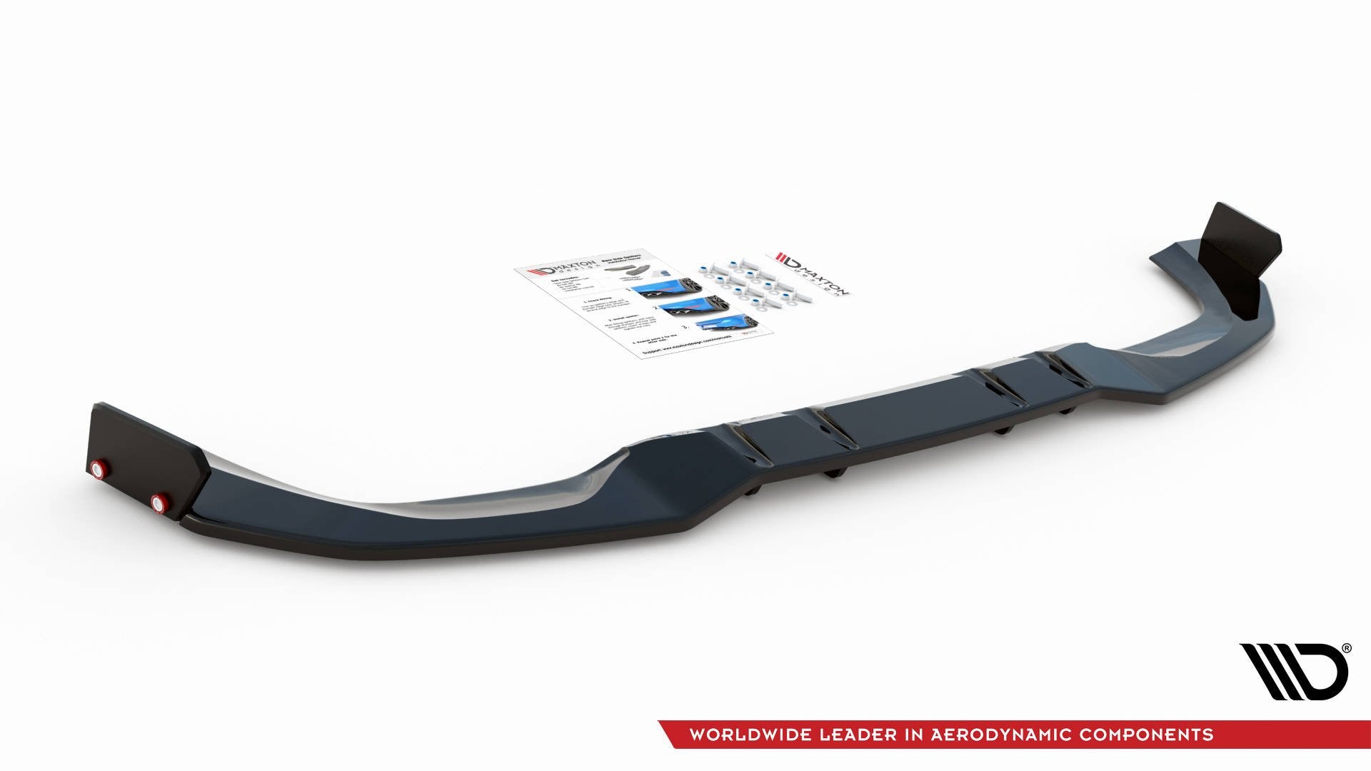 Maxton Design Heckansatz + Flaps Mercedes-AMG A 45 S Aero Pack W177 für Mercedes-Benz A Klasse W177
