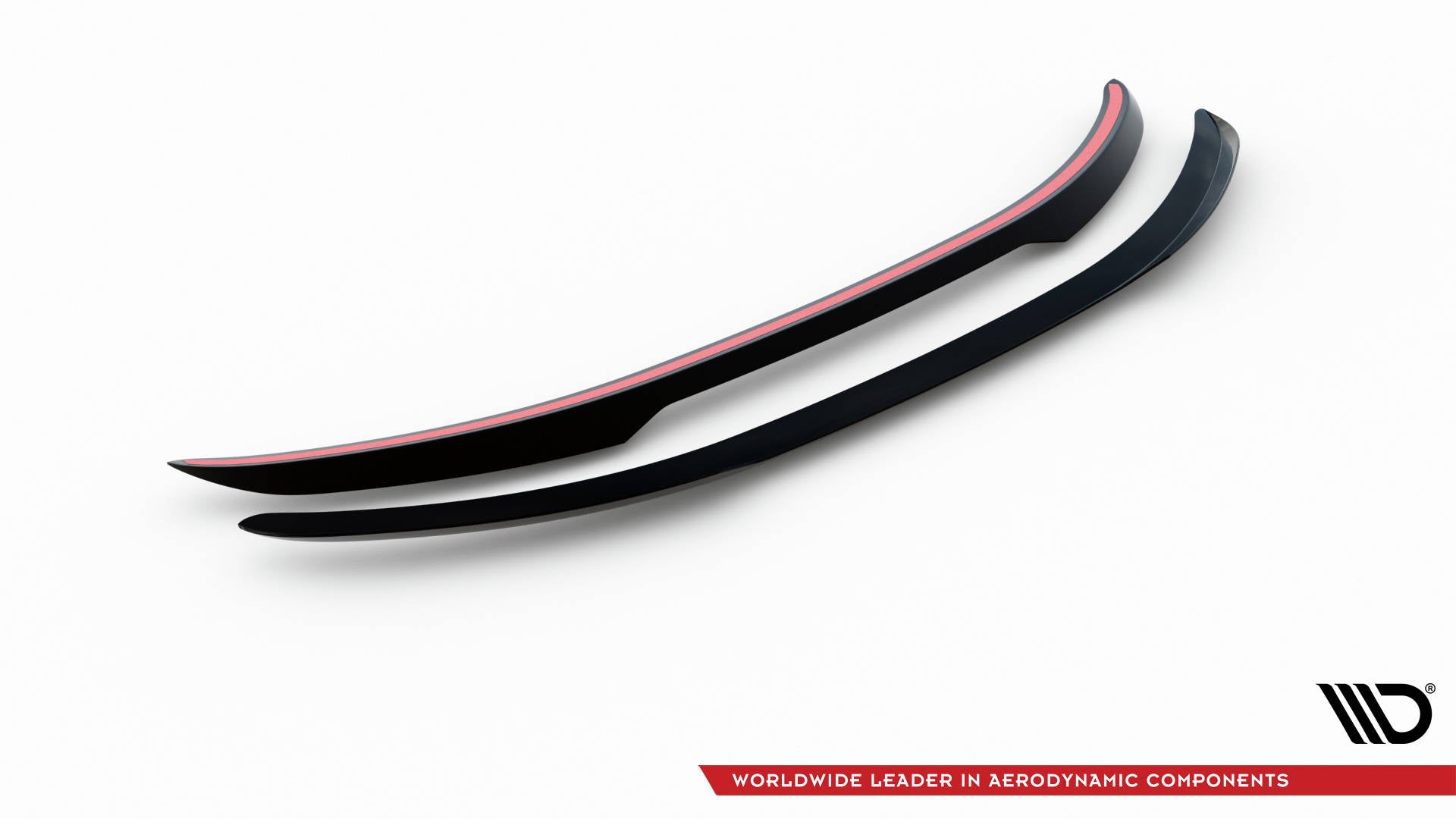 Maxton Design Spoiler CAP passend für Lexus ES F Sport Mk7 schwarz Hochglanz