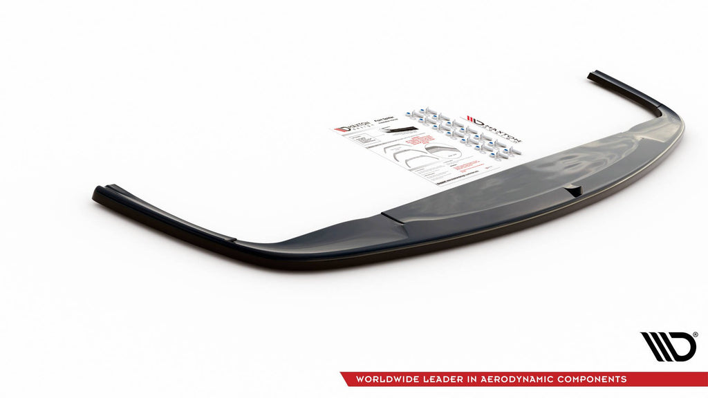 Maxton Design Street+ Spoilerlippe Front Ansatz passend für Seite + Street+ Spoilerlippe Front Ansatz passend für BMW M5 / 5 M-Paket E39 schwarz Hochglanz