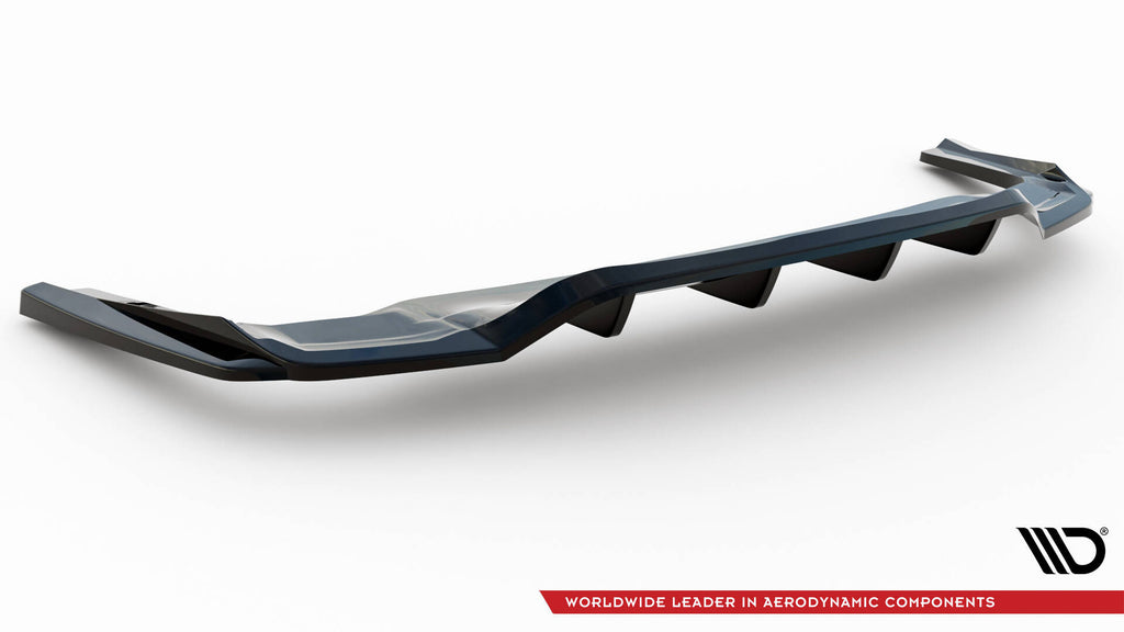 Maxton Design Street+ Mittlerer Diffusor RACE passend für Mercedes-AMG GLE 43 Coupe C292 schwarz Hochglanz