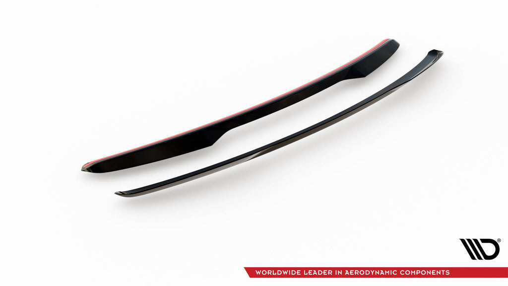 Maxton Design Spoiler CAP passend für Nissan GTR R35 Facelift schwarz Hochglanz