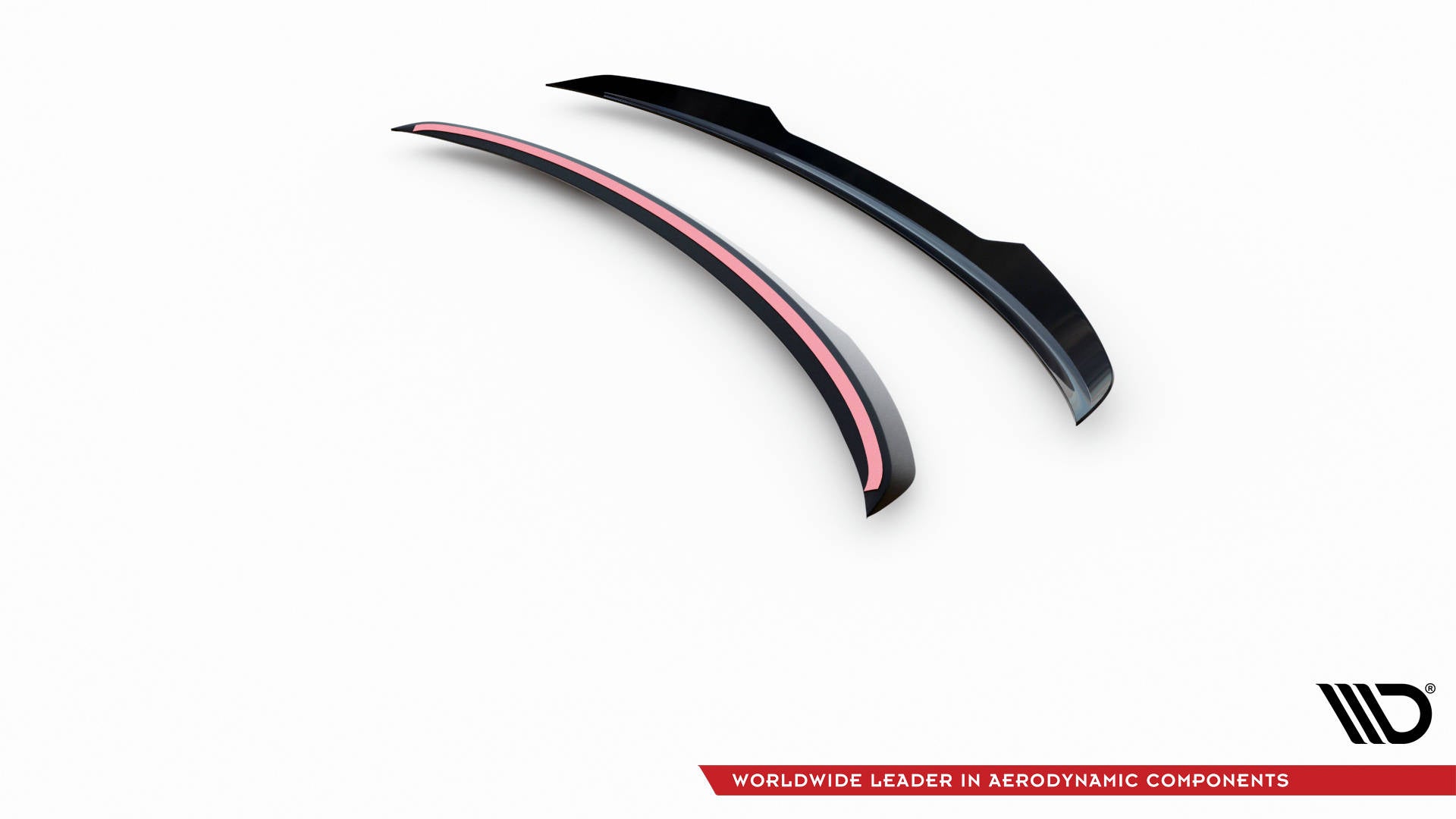 Maxton Design Spoiler CAP passend für Audi Q3 S-Line SUV F3 schwarz Hochglanz
