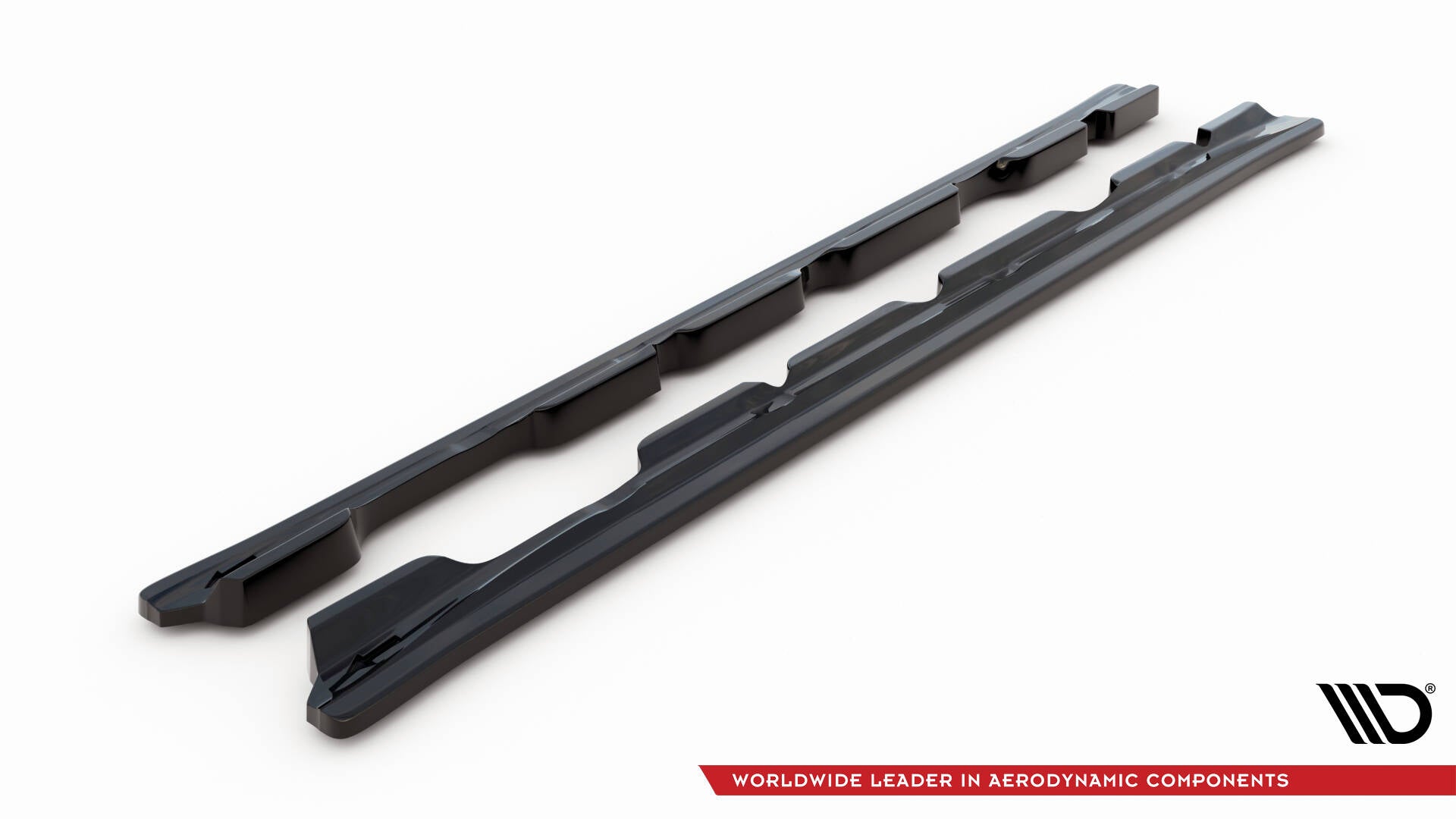 Maxton Design Street+ Seitenschweller Leisten passend für Fiat Tipo S-Design schwarz Hochglanz