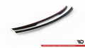 Maxton Design Spoiler CAP passend für Mercedes-Benz E Limousine AMG-Line W213 Facelift schwarz Hochglanz