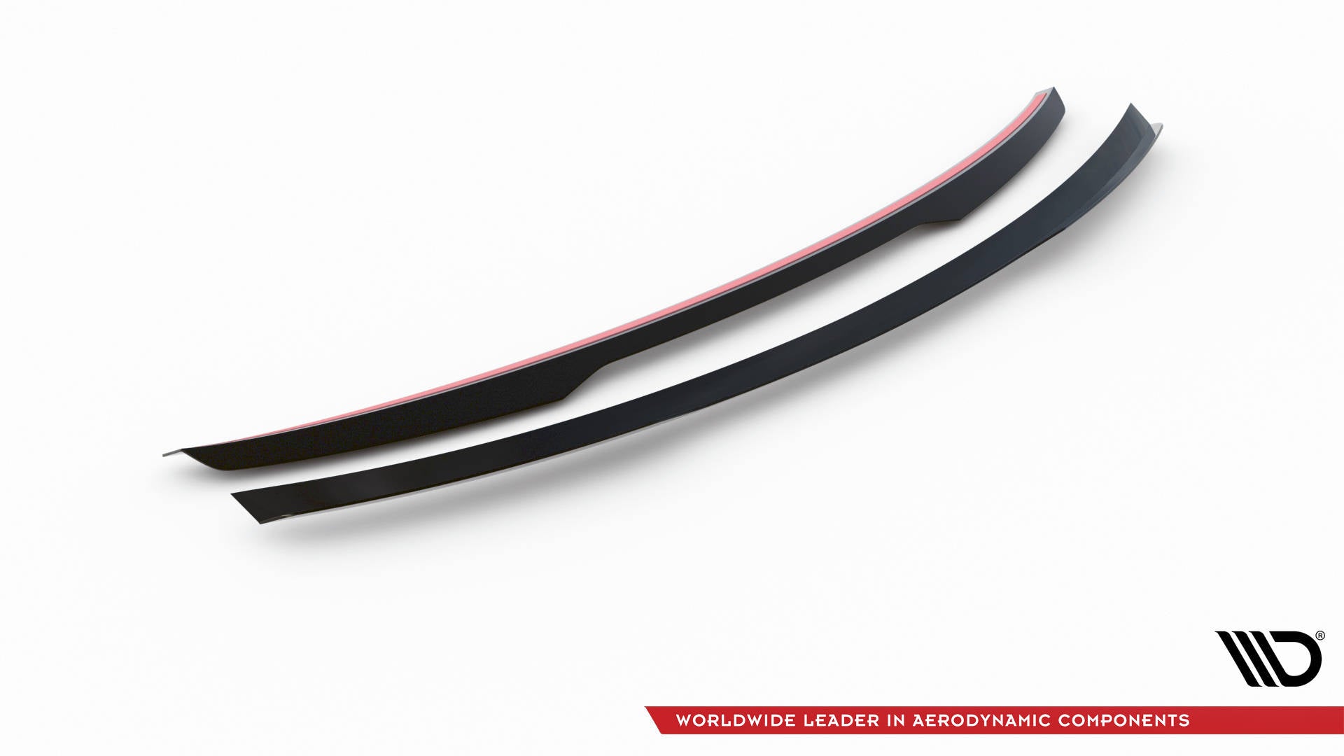 Maxton Design Spoiler CAP passend für Mercedes-Benz E Limousine AMG-Line W213 Facelift schwarz Hochglanz