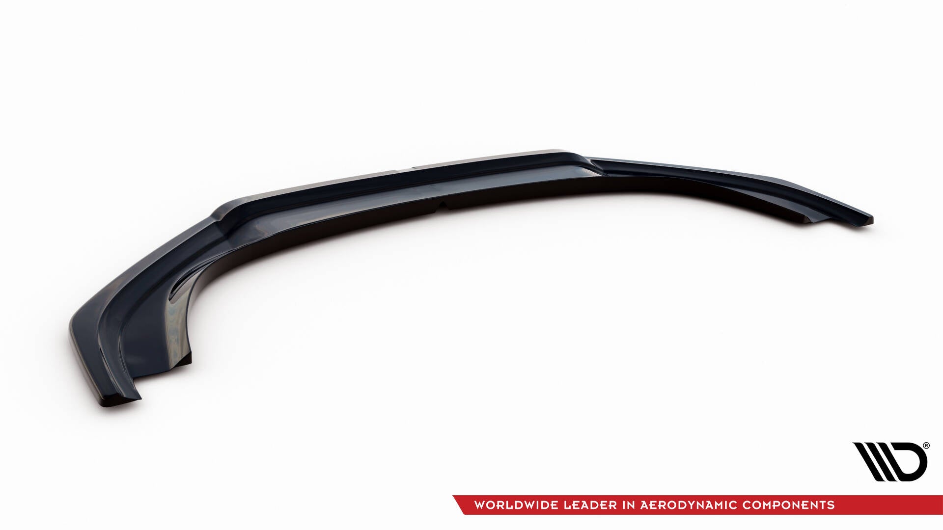 Maxton Design Street+ Spoilerlippe Front Ansatz V.2 passend für VW Golf R Mk6 schwarz Hochglanz