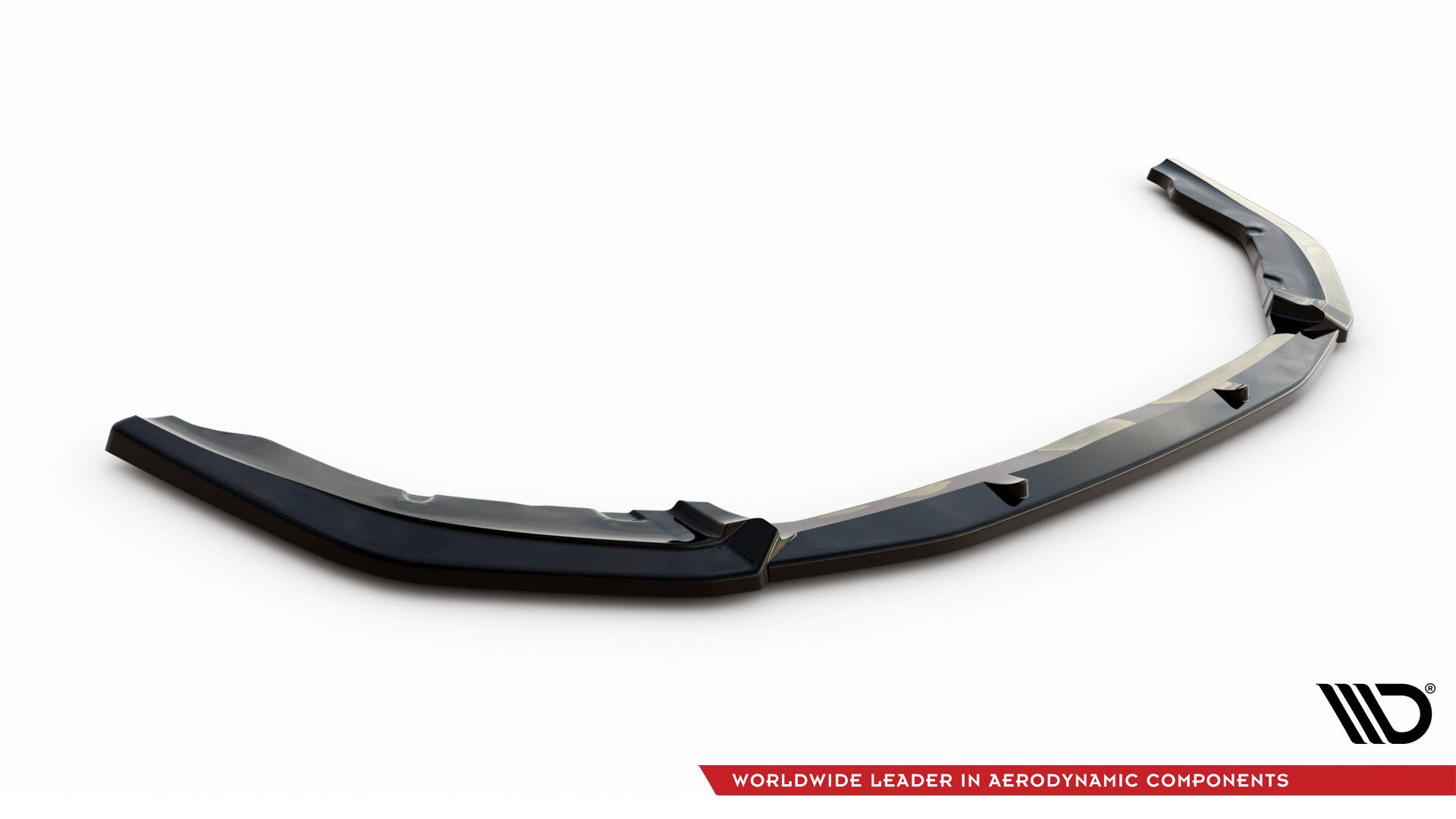 Maxton Design Street+ Spoilerlippe Front Ansatz V.2 passend für Suzuki Vitara S Mk2 schwarz Hochglanz