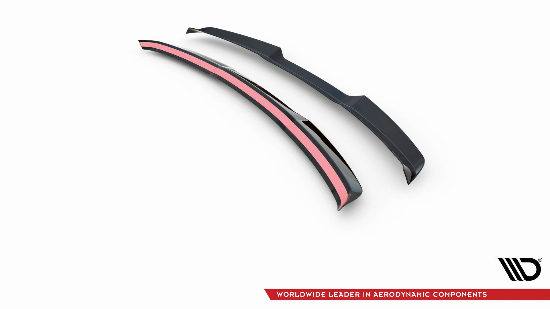 Maxton Design Spoiler CAP passend für Mercedes-Benz B W246 Facelift schwarz Hochglanz
