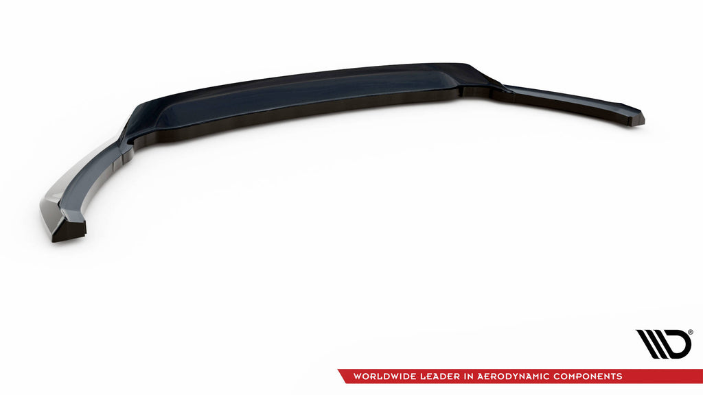 Maxton Design Street+ Spoilerlippe Front Ansatz passend für Ford Edge Mk2 schwarz Hochglanz