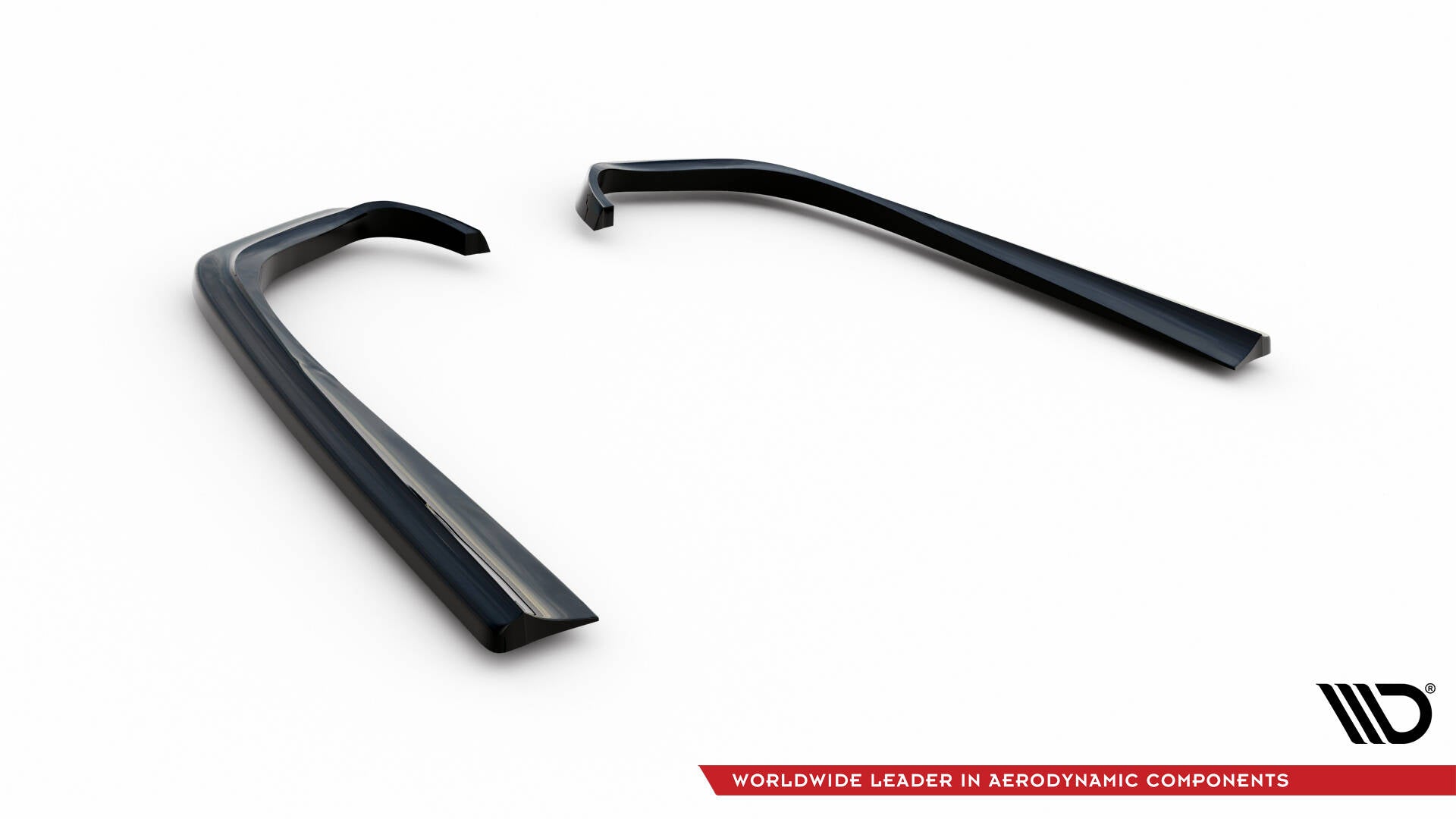 Maxton Design Heck Ansatz Flaps Diffusor passend für Mercedes-Benz E-Klasse W213 Coupe(C238) / Cabriolet (A238) AMG-Line schwarz Hochglanz