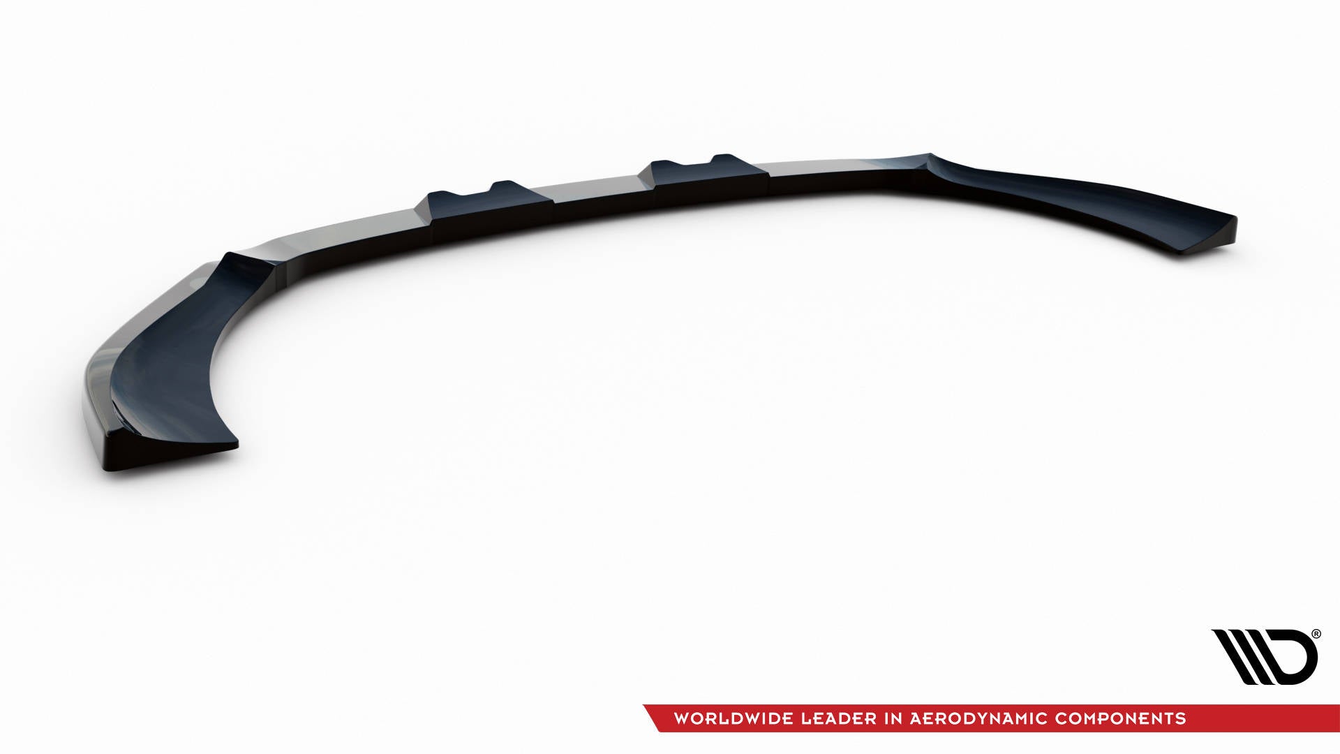 Maxton Design Street+ Spoilerlippe Front Ansatz V.2 passend für Mercedes-AMG GLB 35 / AMG-Line X247 schwarz Hochglanz