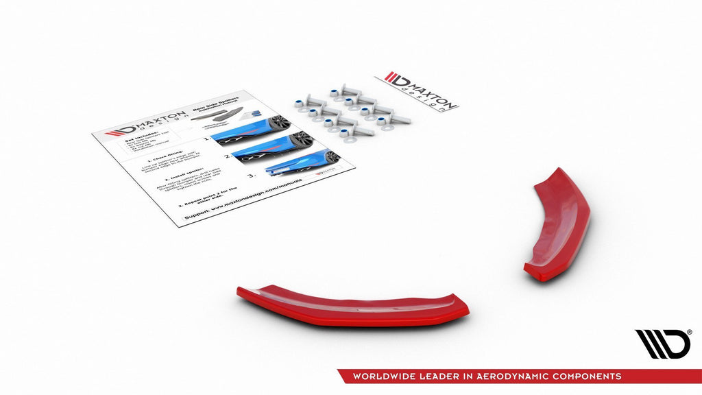 Maxton Design Heck Ansatz Flaps Diffusor für VW Polo GTI Mk6