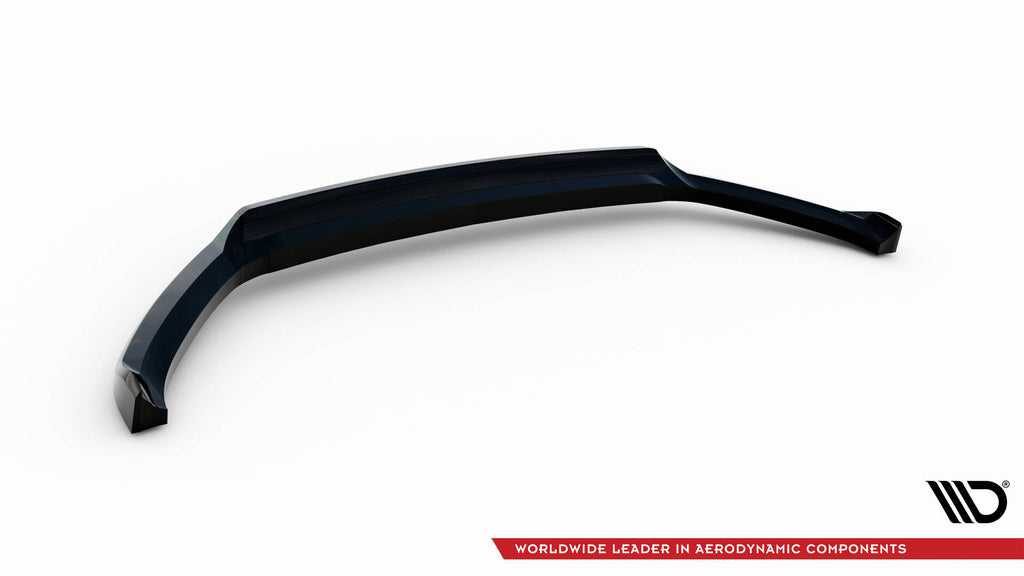 Maxton Design Street+ Spoilerlippe Front Ansatz passend für Ford Edge ST Mk2 Facelift schwarz Hochglanz