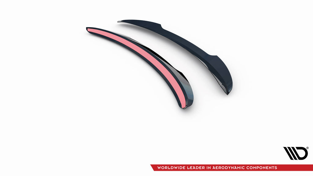Maxton Design Spoiler CAP passend für Mercedes-Benz CLA Shooting Brake AMG-Line (X118) schwarz Hochglanz