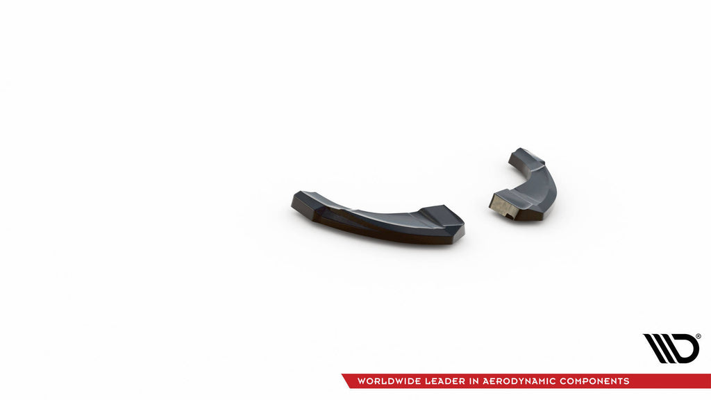 Maxton Design Heck Ansatz Flaps Diffusor V.1 passend für Hyundai Kona Mk1 schwarz Hochglanz