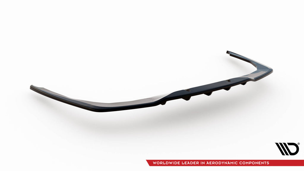 Maxton Design Street+ Mittlerer Diffusor RACE passend für Kia Stinger Mk1 schwarz Hochglanz