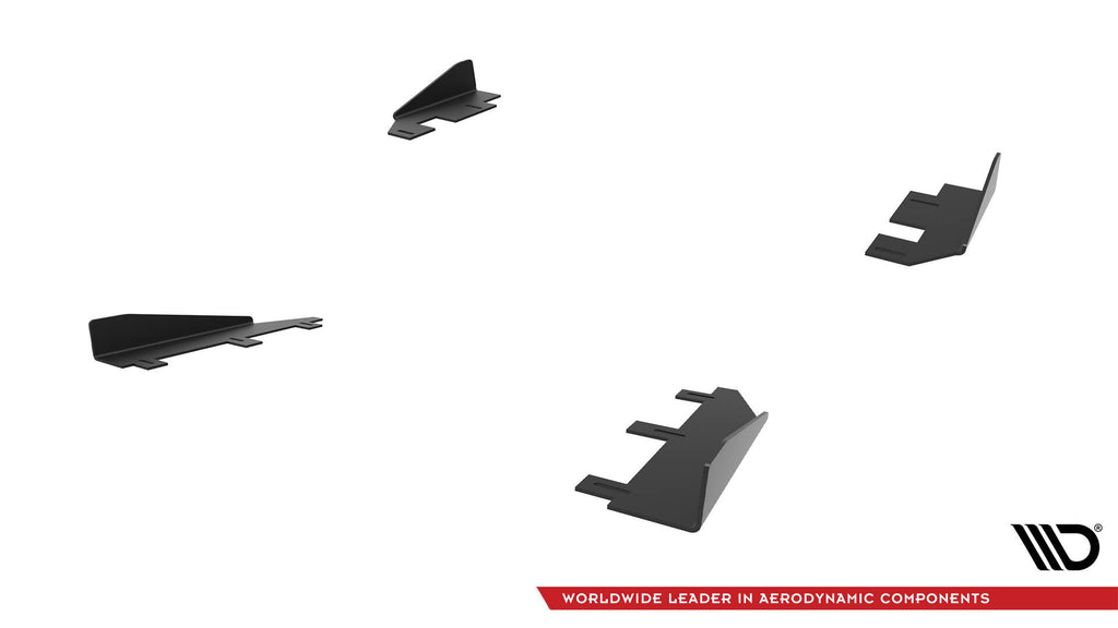 Maxton Design Seitenschweller Flaps passend für Subaru BRZ Mk2 schwarz Hochglanz