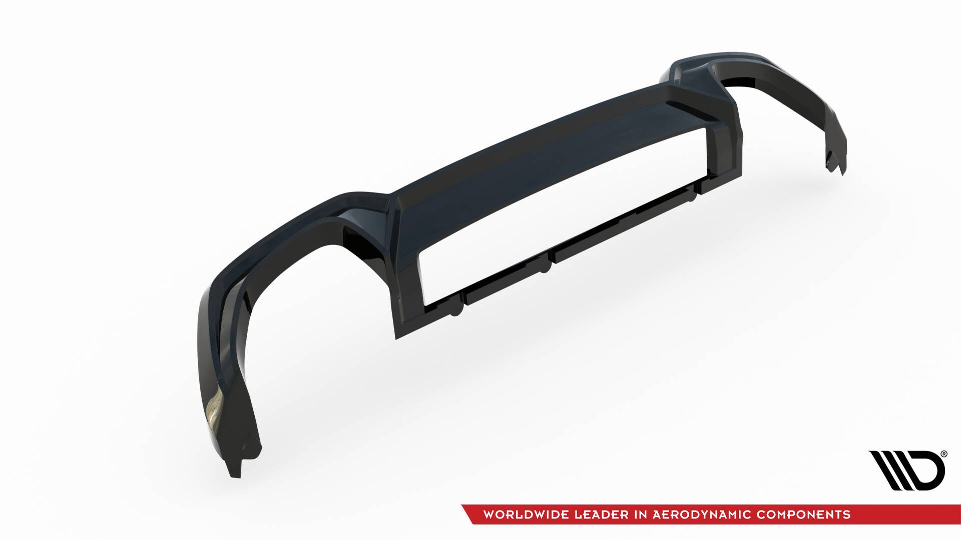Maxton Design Diffusor Heck Ansatz für BMW M340i G20 / G21 (Passend für Fahrzeuge mit Anhängerkupplung) schwarz Hochglanz