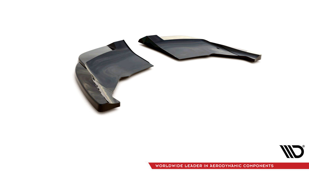 Maxton Design Heck Ansatz Flaps Diffusor V.2 passend für Cupra Formentor Mk1 Facelift schwarz Hochglanz