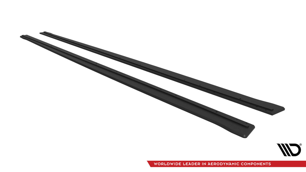 Maxton Design Street Pro Street+ Seitenschweller Leisten passend für BMW 4er Coupe / Gran Coupe / Cabrio M-Paket F32 / F36 / F33