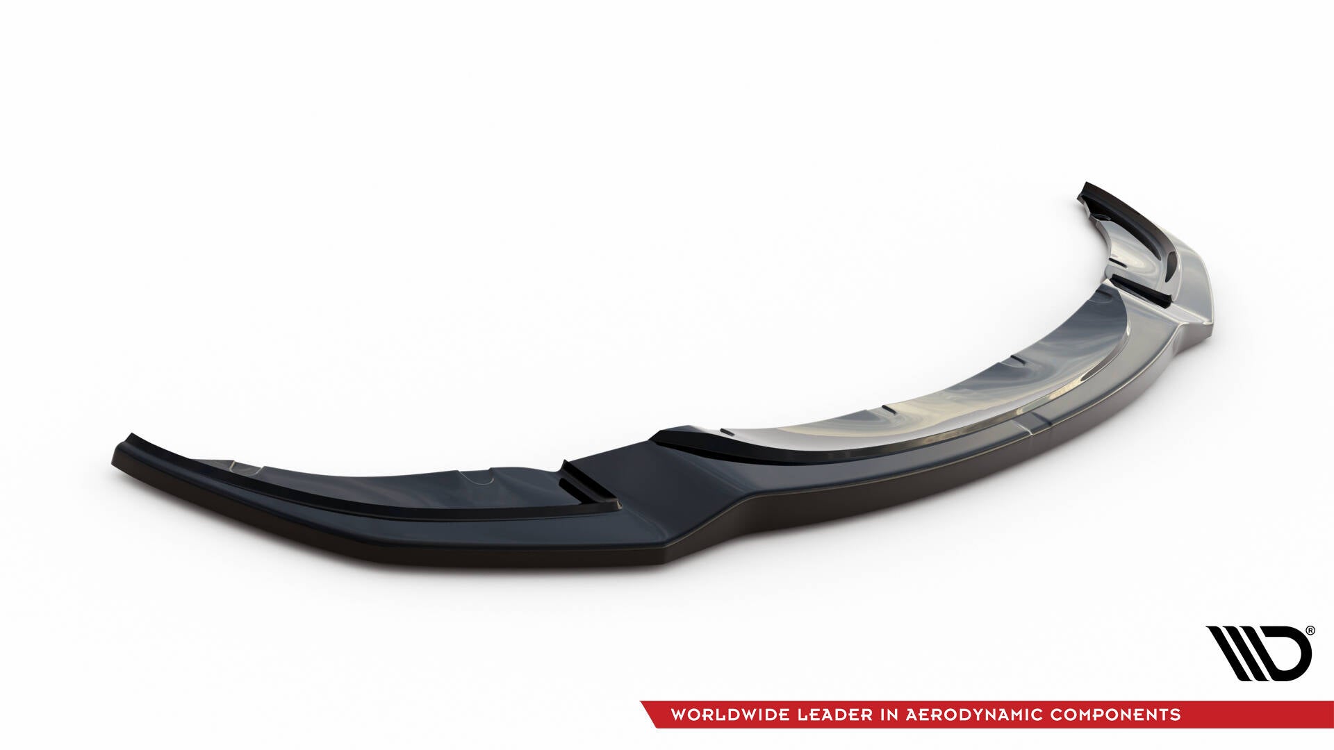 Maxton Design Street+ Spoilerlippe Front Ansatz passend für BMW M5 F10/ F11 schwarz Hochglanz