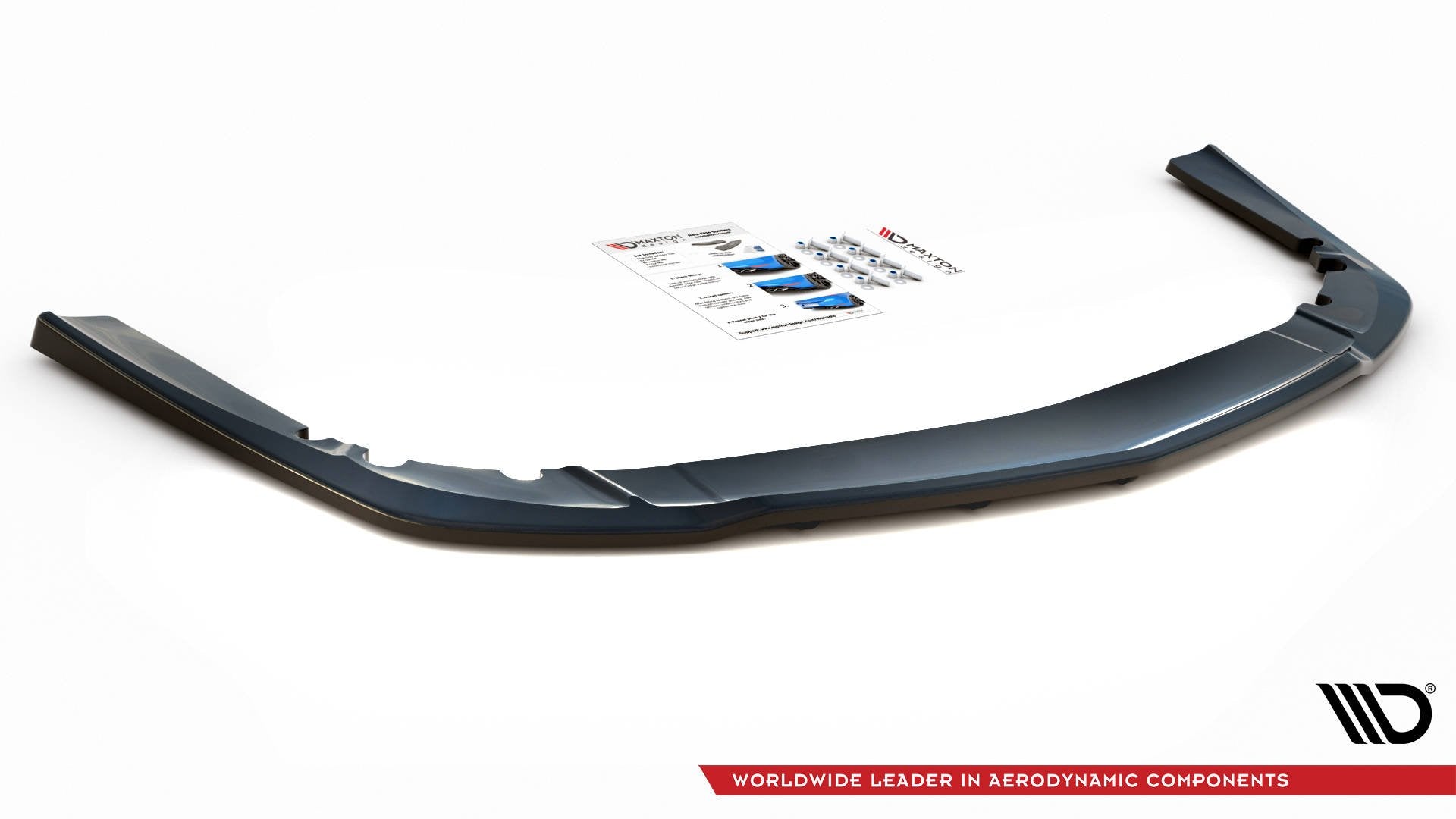 Maxton Design Street+ Mittlerer Diffusor RACE passend für Opel Insignia Mk. 1 OPC Facelift schwarz Hochglanz