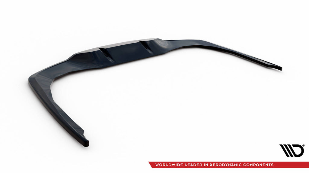 Maxton Design Street+ Mittlerer Diffusor RACE passend für Kia Stinger Mk1 schwarz Hochglanz