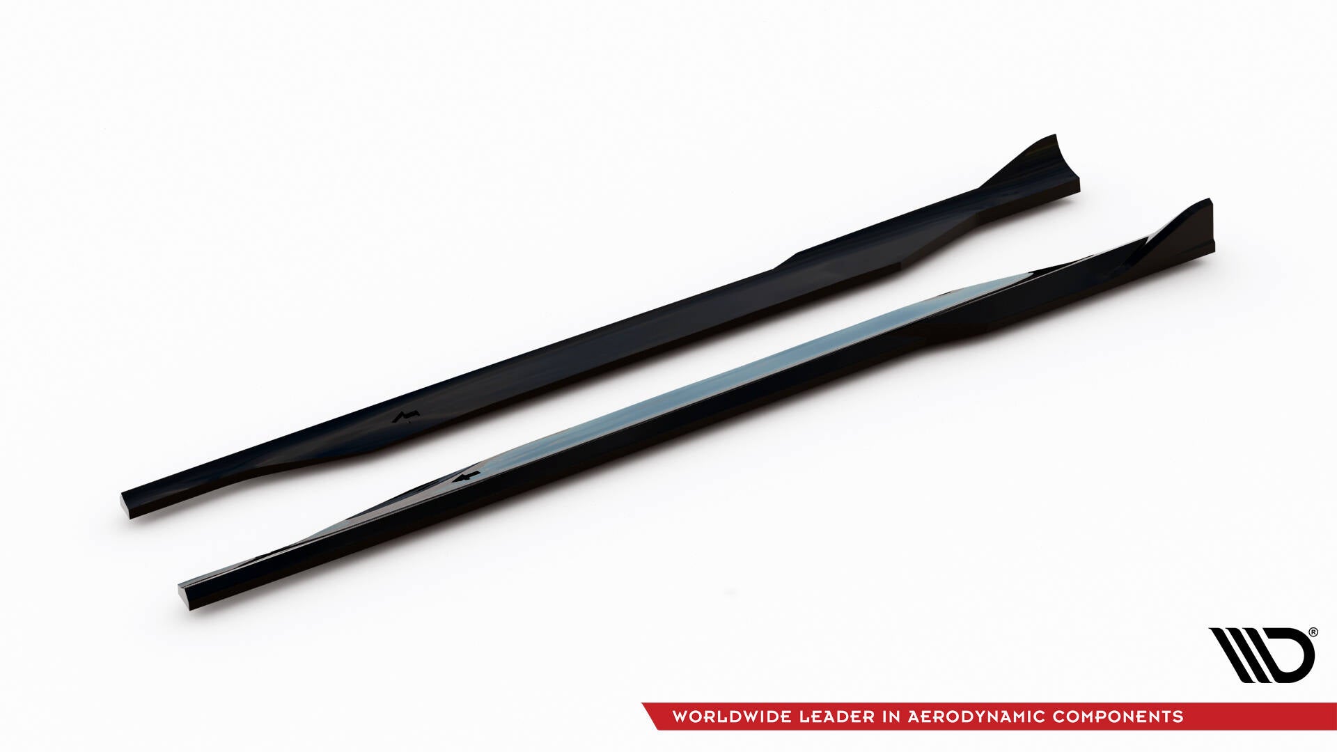 Maxton Design Street+ Seitenschweller Leisten passend für Audi TT 8J schwarz Hochglanz