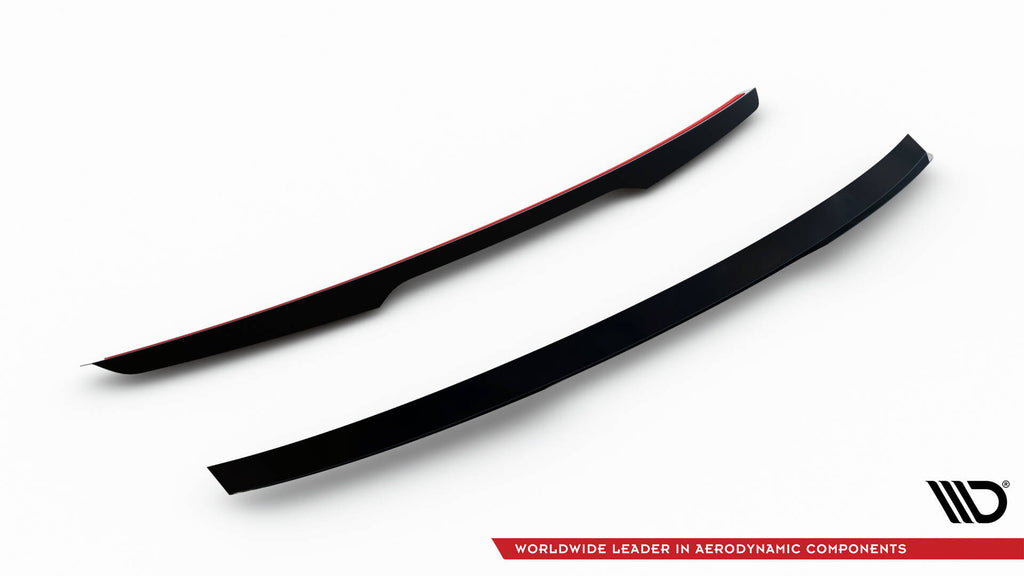 Maxton Design Spoiler CAP passend für Toyota Sienna Mk4 schwarz Hochglanz